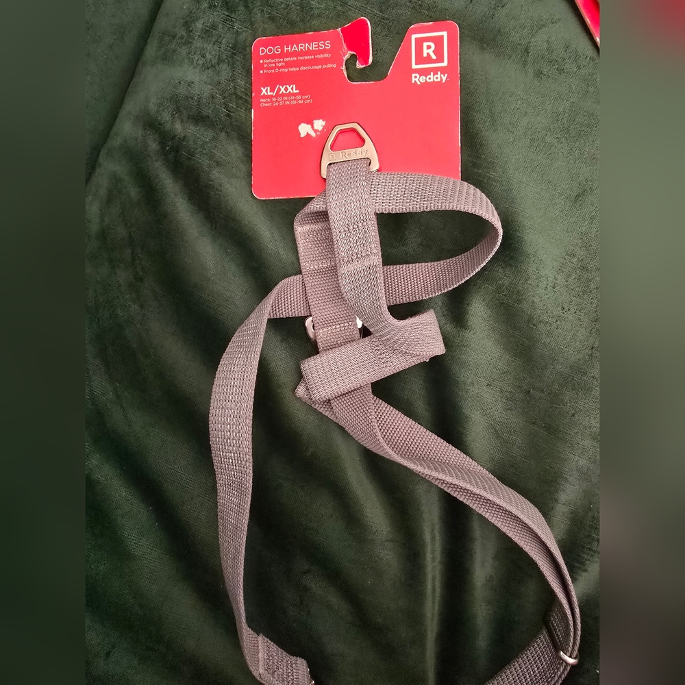 NWT REDDY DOG HARNESS GRAY  XL/XXL